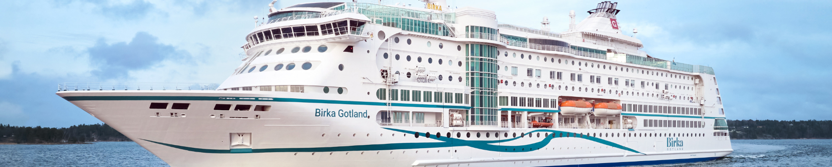 Fartyget Birka Gotland kryssar i sk�rg�rden